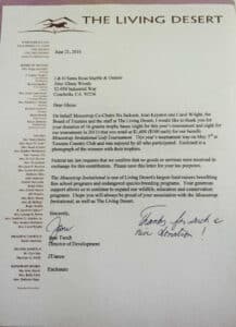 Testimonial handwriting image